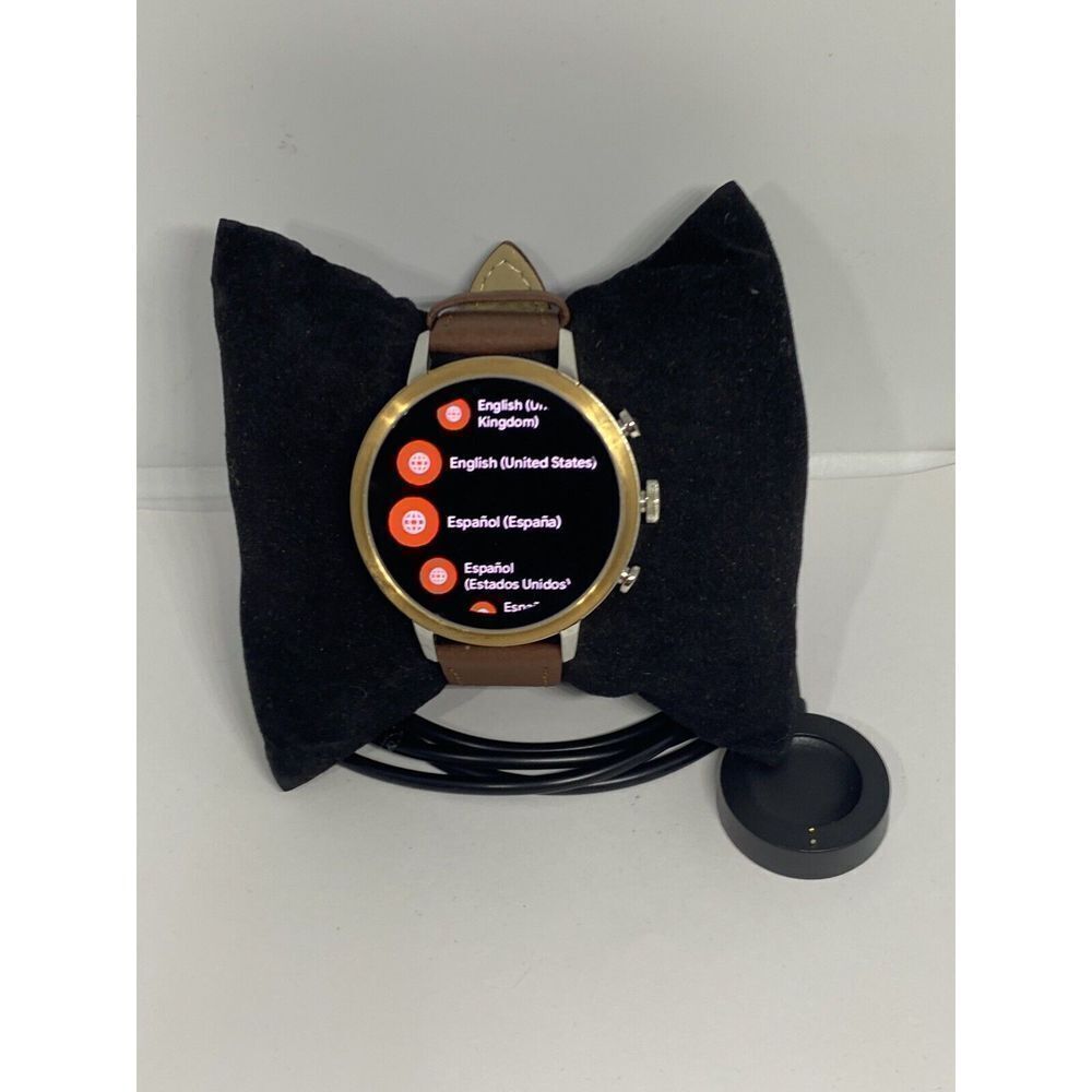 Fossil Gen 4 Authentic Digital Dial Smart Watch Custom Band FTW6016 AB122